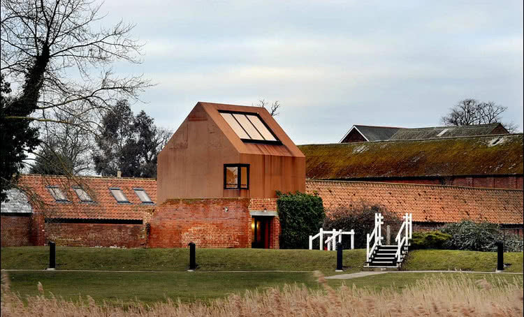 Dovecote Studio ze stali Cor-Ten®
