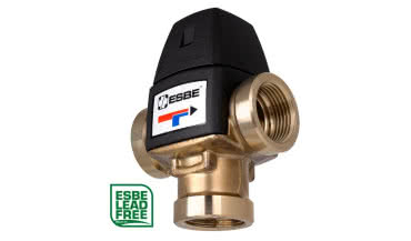 Nowość! Bezołowiowe zawory ESBE serii VTA 300 