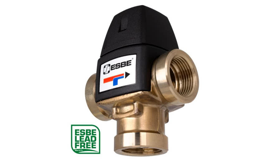 Nowość! Bezołowiowe zawory ESBE serii VTA 300 