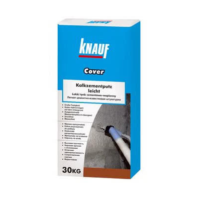 Lekki tynk cementowo-wapienny Knauf Cover