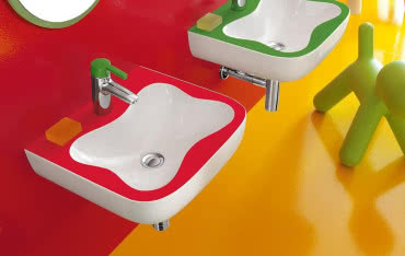 Kolorowa łazienka dla dzieci