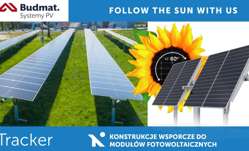 Nowość - tracker PV marki Budmat