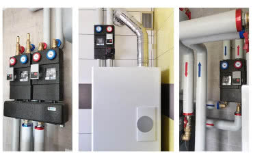 ESBE DN20 - grupa pompowa wielkości kartki A4