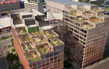 Swobodna SPOT - nowoczesny biurowiec w centrum Wrocławia rośnie w oczach