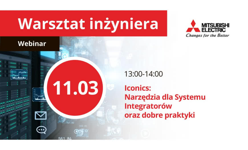 Mitsubishi Electric zaprasza na webinar o systemie ICONICS