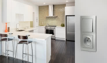 Dynamiczne wzornictwo i neutralna kolorystyka  - seria osprzetu elektrycznego AS