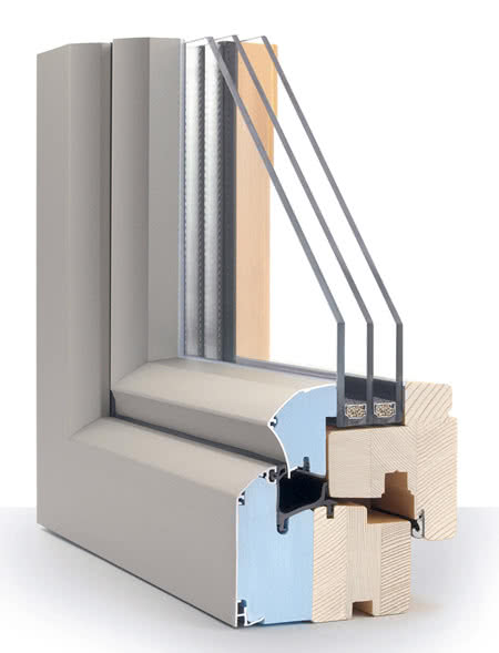 Okna drewniano-aluminiowe Edition