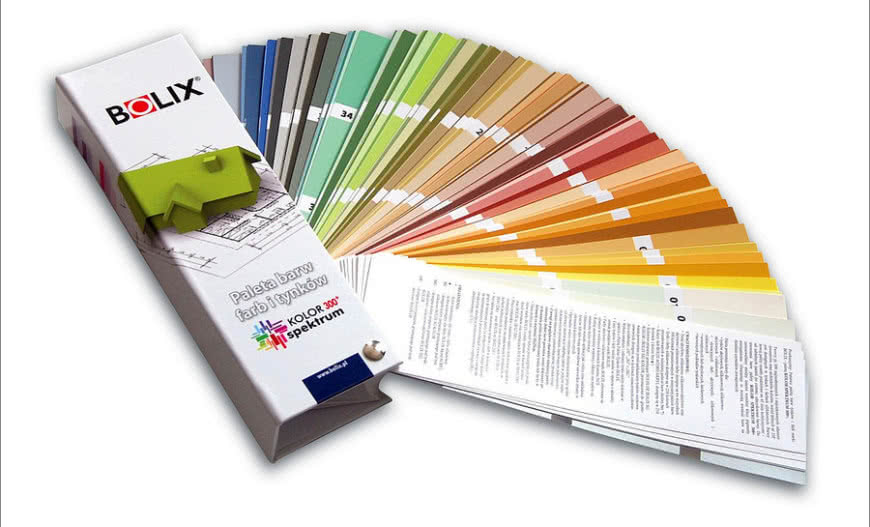 Kolory firmy BOLIX - receptury on-line