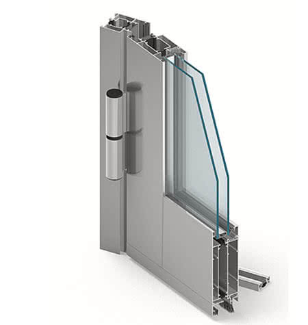 System okienno-drzwiowy z izolacją termiczną MB-59S
