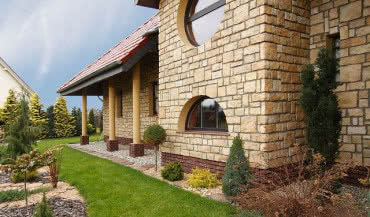 Elewacja zahartowana na zimę