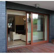 Drzwi tarasowe systemu uchylno-przesuwnego UP