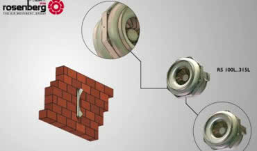 Montaż wentylatora RS do ściany