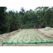 Gruntowy wymiennik ciepła GLOBAL pod płytą fundamentową