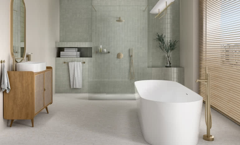 Złoto w łazience – technologia i design w nowoczesnej instalacji