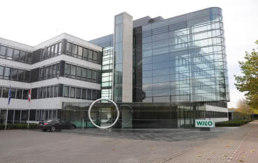 Wmurowanie kamienia węgielnego pod obiekt Wilo