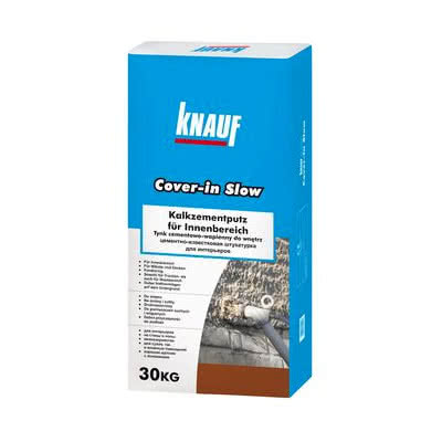 Tynk cementowo-wapienny do wnętrz Knauf Cover-in Slow