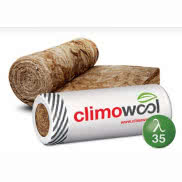 climowool DF35 - mata z mineralnej wełny szklanej