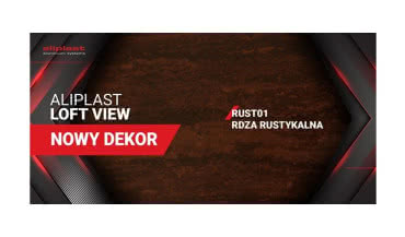 Linia Aliplast Loft View została wzbogacona o nowy dekor