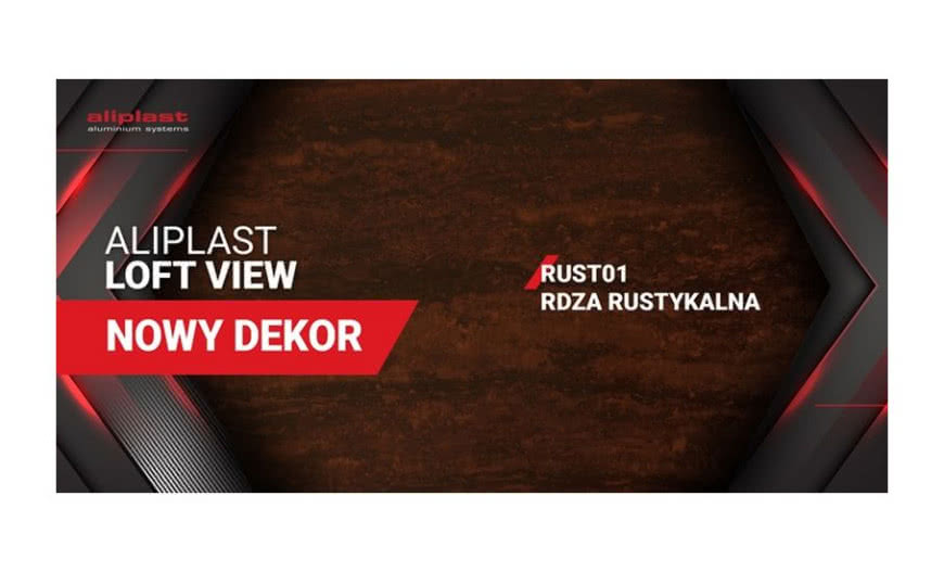 Linia Aliplast Loft View została wzbogacona o nowy dekor