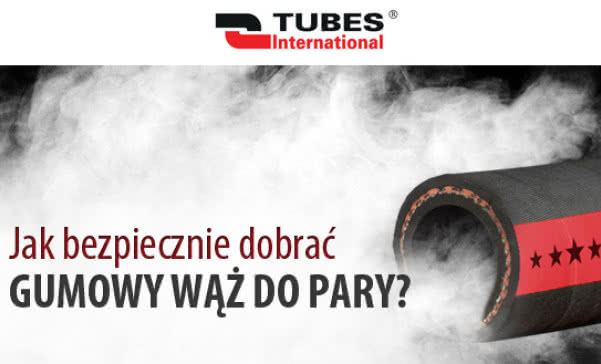 Dobór gumowego węża do instalacji parowej