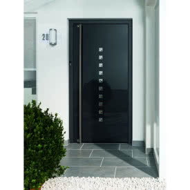 Aluminiowe drzwi panelowe z serii ADS 90.SI+