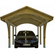 Konstrukcja wiaty garażowej jednostanowiskowej Nevada 