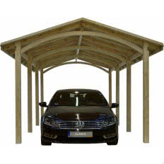 Konstrukcja wiaty garażowej jednostanowiskowej Alaska 