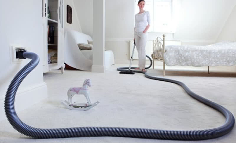 Mikroorganizmy i roztocza w rurach odkurzacza centralnego