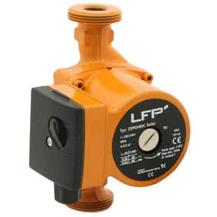 Pompa obiegow LFP 25POR60C Solar z ręczną, trzystopniową regulacją wydajności LFP 25POR60C Solar Pompa obiegow LFP 25POR60C Solar z ręczną, trzystopniową regulacją wydajności LFP 25POR60C Solar