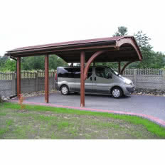 Konstrukcja wiaty garażowej dwustanowiskowa Nevada