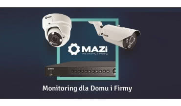 Kamery IP MAZI - większa pojemność dysków i nowy program do zarządzania