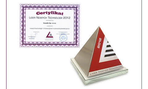 Firma INVADO została Liderem Nowych Technologii