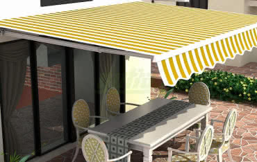 Markiza tarasowa - skuteczna ochrona przed słońcem i upałem