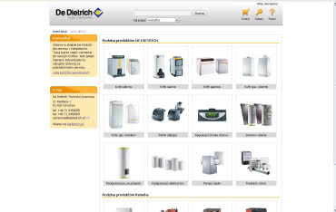 Start sklepu internetowego De Dietrich