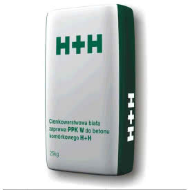 H+H Cienkowarstwowe zaprawy klejowe