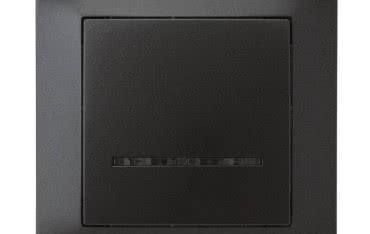 Seria osprzętu elektrycznego Impresja w antracytowym wydaniu