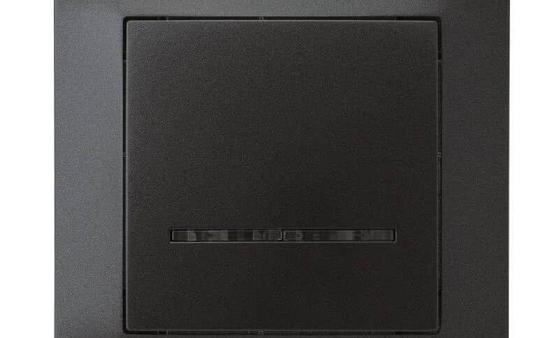 Seria osprzętu elektrycznego Impresja w antracytowym wydaniu