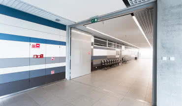 Wielkogabarytowe drzwi stalowe ppoż ALPE W