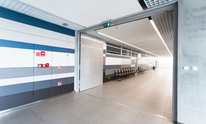 Wielkogabarytowe drzwi stalowe ppoż ALPE W