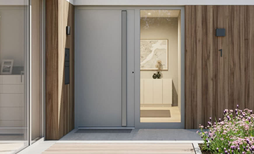 Aluminium czy stal? Jak wybrać drzwi zewnętrzne do domu