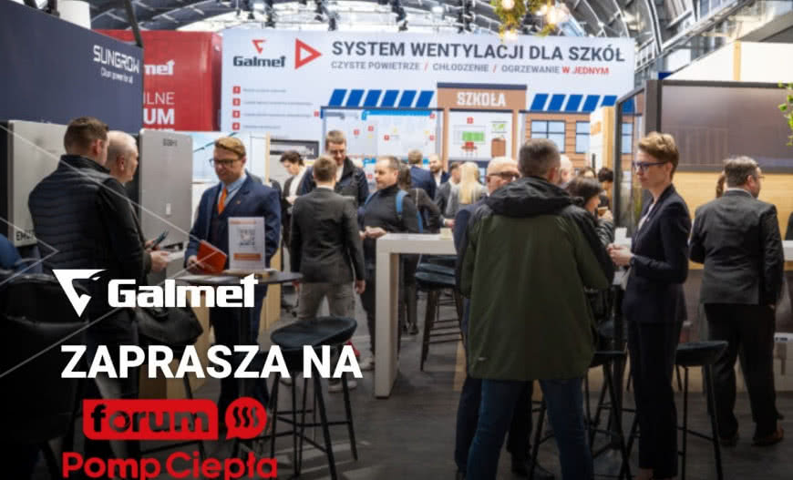 Galmet Partnerem Forum Pomp Ciepła 2026 na ENEX w Kielcach