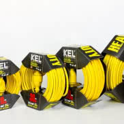 Przedłużacze jednogniazdowe marki KEL z linii HEAVY DUTY