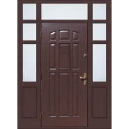 Drzwi wejściowe KDSW z naświetlami