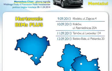 Bądź najszybszym INSTALATOREM i wyjedź nowym Mercedesem Citan!