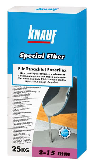 Masa samopoziomująca z włóknem 2-15 mm Knauf Special Fiber