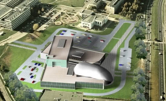 Oryginalna konstrukcja dachu nowej inwestycji Politechniki Rzeszowskiej