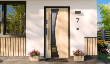 Drzwi zewnętrzne z przeszkleniem – czy warto postawić na światło i design?