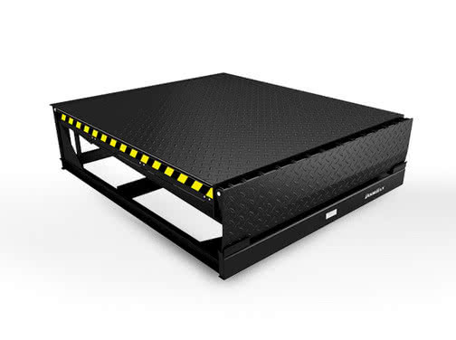 Elektrohydrauliczne rampy przeładunkowe z klapą na zawiasie typu DLHHi