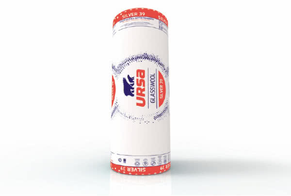 Mata izolacyjna z mineralnej wełny szklanej URSA SILVER 39