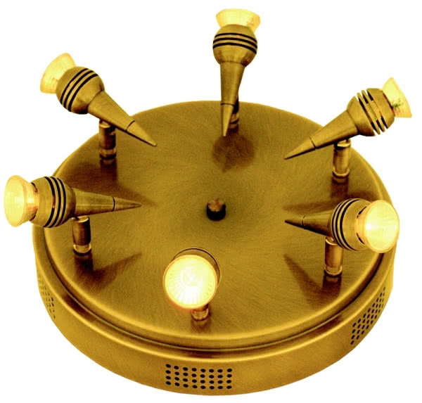 Oprawa halogenowa 6pl PSkHt - Stożek z kulką